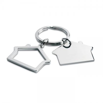 Sniper - Metal Key Ring House Shape