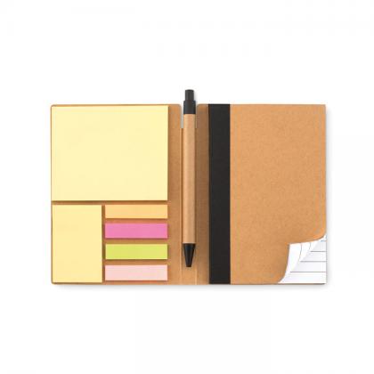 RECONOTE - Notebook w/pen & memo pad