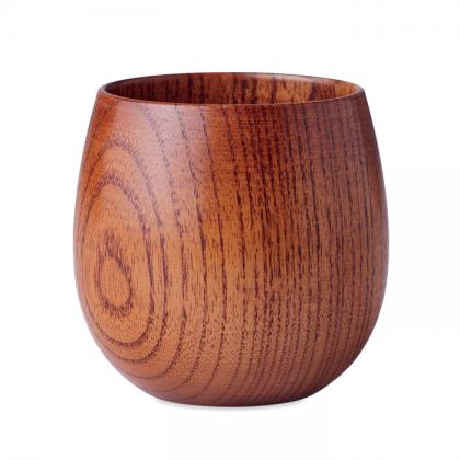 Ovalis - Oak Wooden Mug 250 Ml