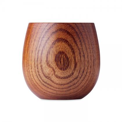 Ovalis - Oak Wooden Mug 250 Ml