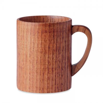 Travis - Oak Wooden Mug 280 Ml