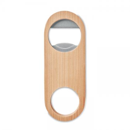 Valbamper - Oval Bamboo Bottle Opener