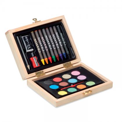 Beau - Painting Set In Wooden Box