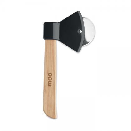 Zaza - Pizza Cutter Bamboo Handle