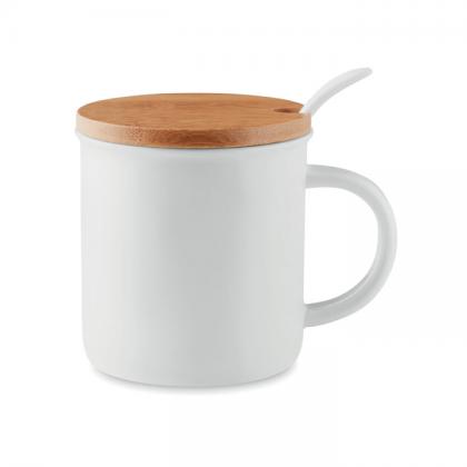 Kenya - Porcelain Mug With Spoon