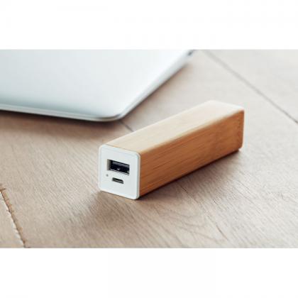 Powerbam - Power Bank Bamboo 2200 Mah