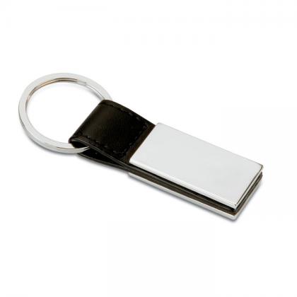 Rectanglo - Pu And Metal Key Ring