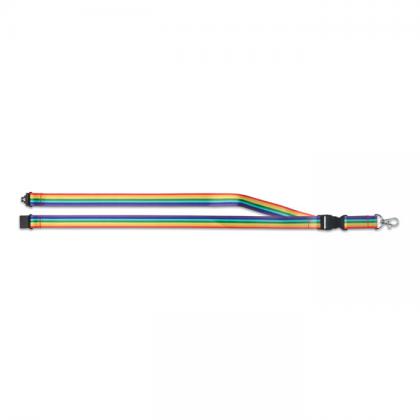 Bowyard - Rainbow Rpet Lanyard