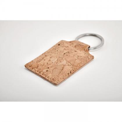 Concon - Rectangular Cork Key Ring