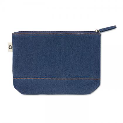 Style Pouch - Recycled Denim Cosmetic Pouch