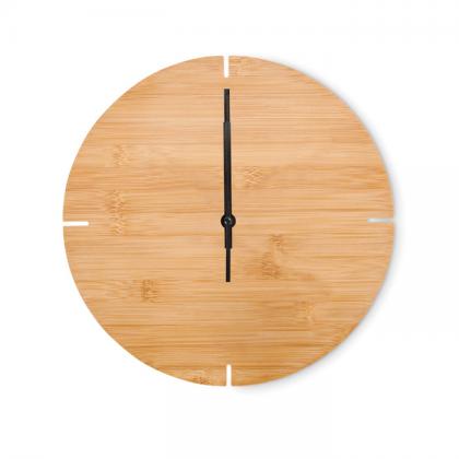 Esfere - Round Shape Bamboo Wall Clock