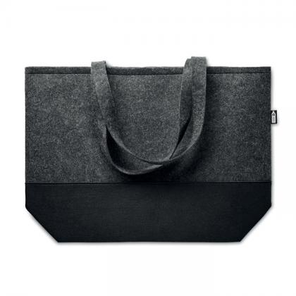 Duo Indico - Rpet Felt Shopping Bag