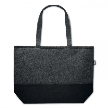 Duo Indico - Rpet Felt Shopping Bag