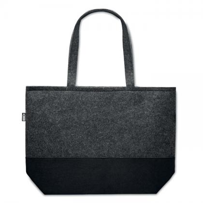 Duo Indico - Rpet Felt Shopping Bag