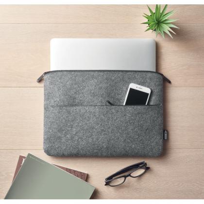 Toplo - Rpet Felt Zipped Laptop Bag