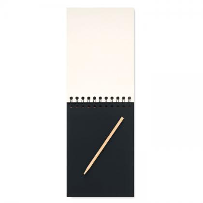 Black - Scratching Paper Notebook