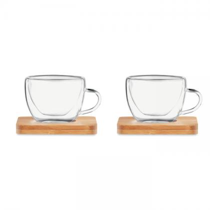 Belize - Set Of 2 Double Wall Espresso