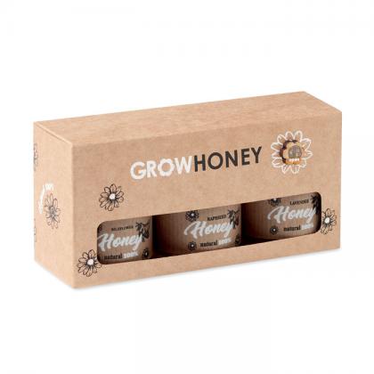 Beebee Set - Set Of 3 Wildflower Honey