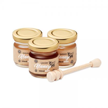 Beebee Set - Set Of 3 Wildflower Honey