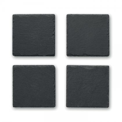 Slate4 - Slate Coasters With Eva Bottom