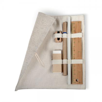 Ecoset - Stationary Set In Cotton Pouch