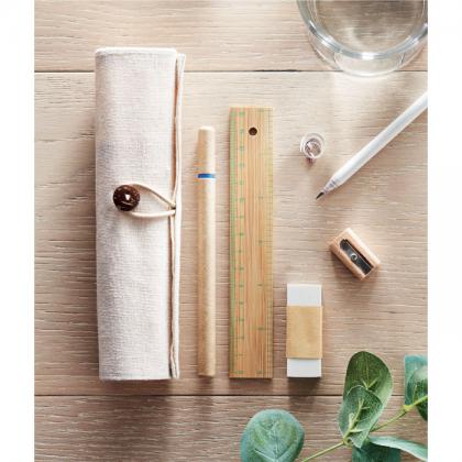 Ecoset - Stationary Set In Cotton Pouch