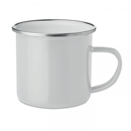 Plateado - Sublimation Mug Enamel 350ml