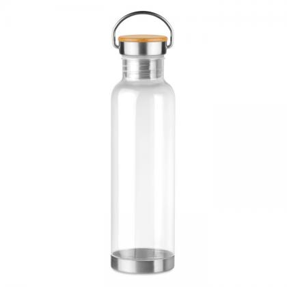 Helsinki Basic - Tritan 800ml Bottle Bamboo Top