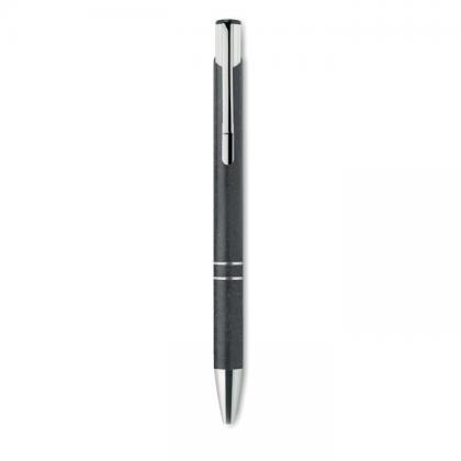 Bern Pecas - Wheat Straw/Abs Push Type Pen