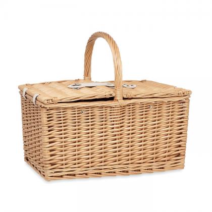 MIMBRE PLUS - Wicker picnic basket 4 people