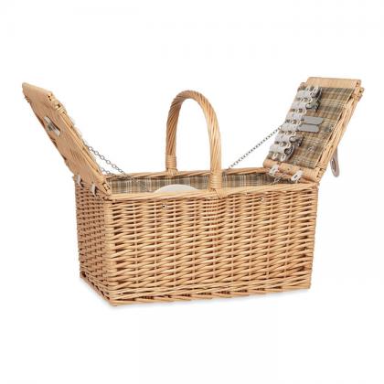 Mimbre Plus - Wicker Picnic Basket 4 People