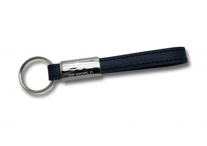 Leatherette loop keyring