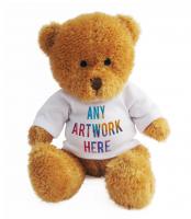 Printed Promotional 18cm Soft Toy James Teddy Bears