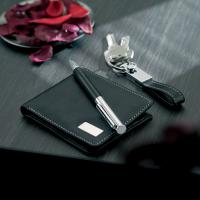 Ball pen key ring and wallet