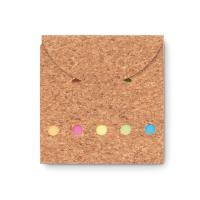 Foldcork - Cork Sticky Note Memo Pad