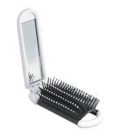 ALWAYS - Foldable hairbrush with mirror