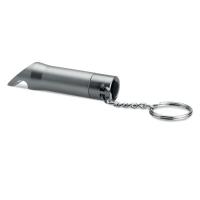 Metal torch key ring