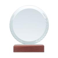 Round award plaque