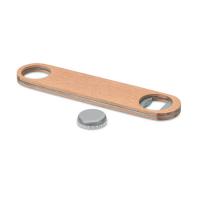 Wooden bottle opener