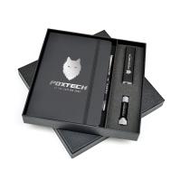 Combi Set A5 Notebook & Matching Pen, Powerbank & Torch