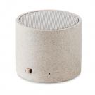 Round Bass  - 3w Speaker In Wheat Straw/Abs