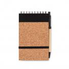 Sonoracork - A6 Cork Notepad With Pen