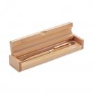 Etna - Bamboo Twist Ball Pen In Box