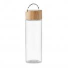 Ameland - Glass Bottle 500ml Bamboo Lid