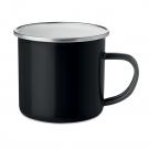 Plateado - Metal Mug With Enamel Layer