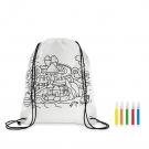 Carrydraw - Non Woven Kids Bag With Pens