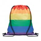 Bow - Rainbow Rpet Drawstring Bag