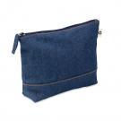 Style Pouch - Recycled Denim Cosmetic Pouch