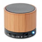 Round Bamboo - Round Bamboo Wireless Speaker