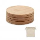 Bayin Set - Set Of 6 Bamboo Coasters